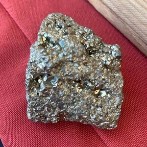 Stunning pyrite chunk